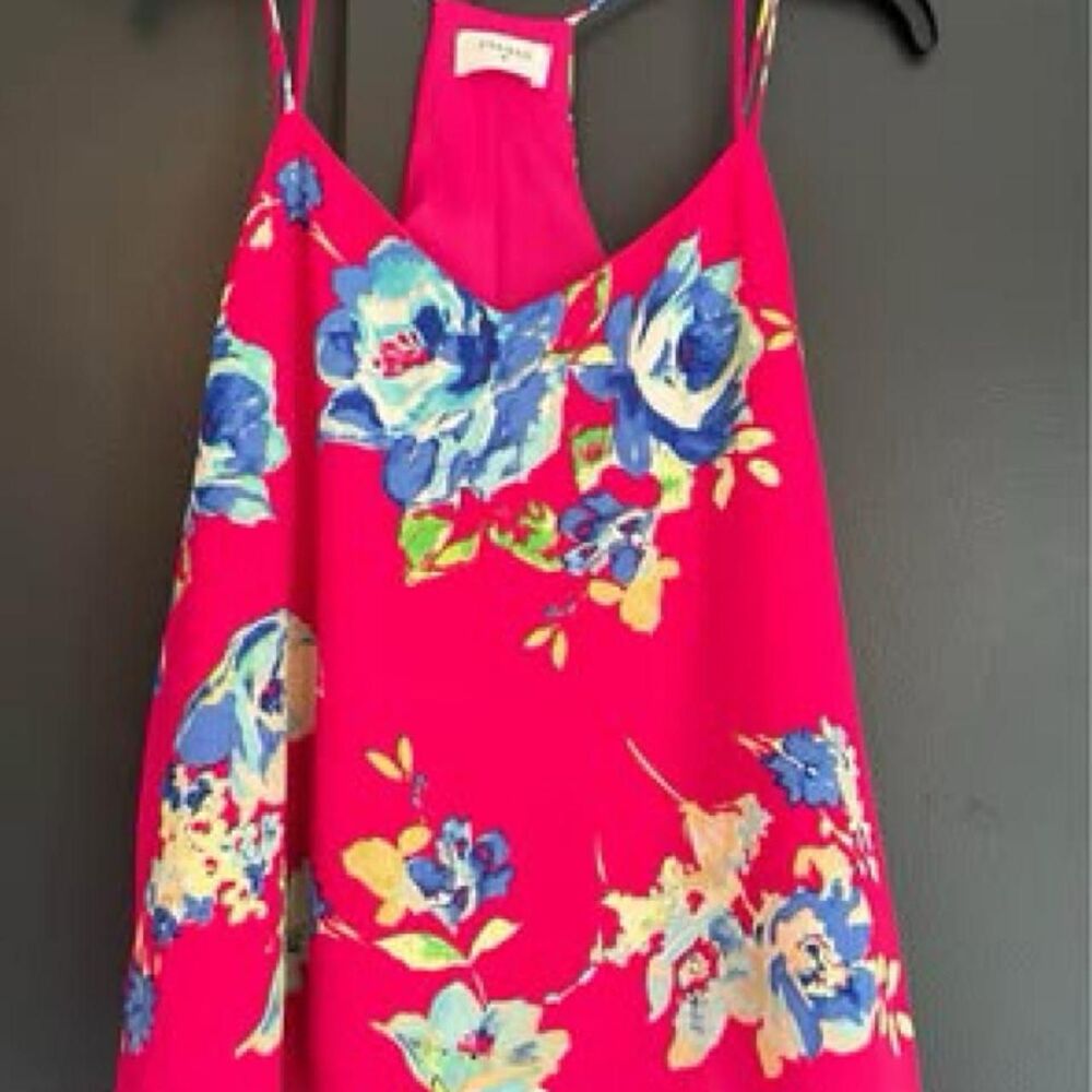 Everly-collective Women's Pink and Red Blouse